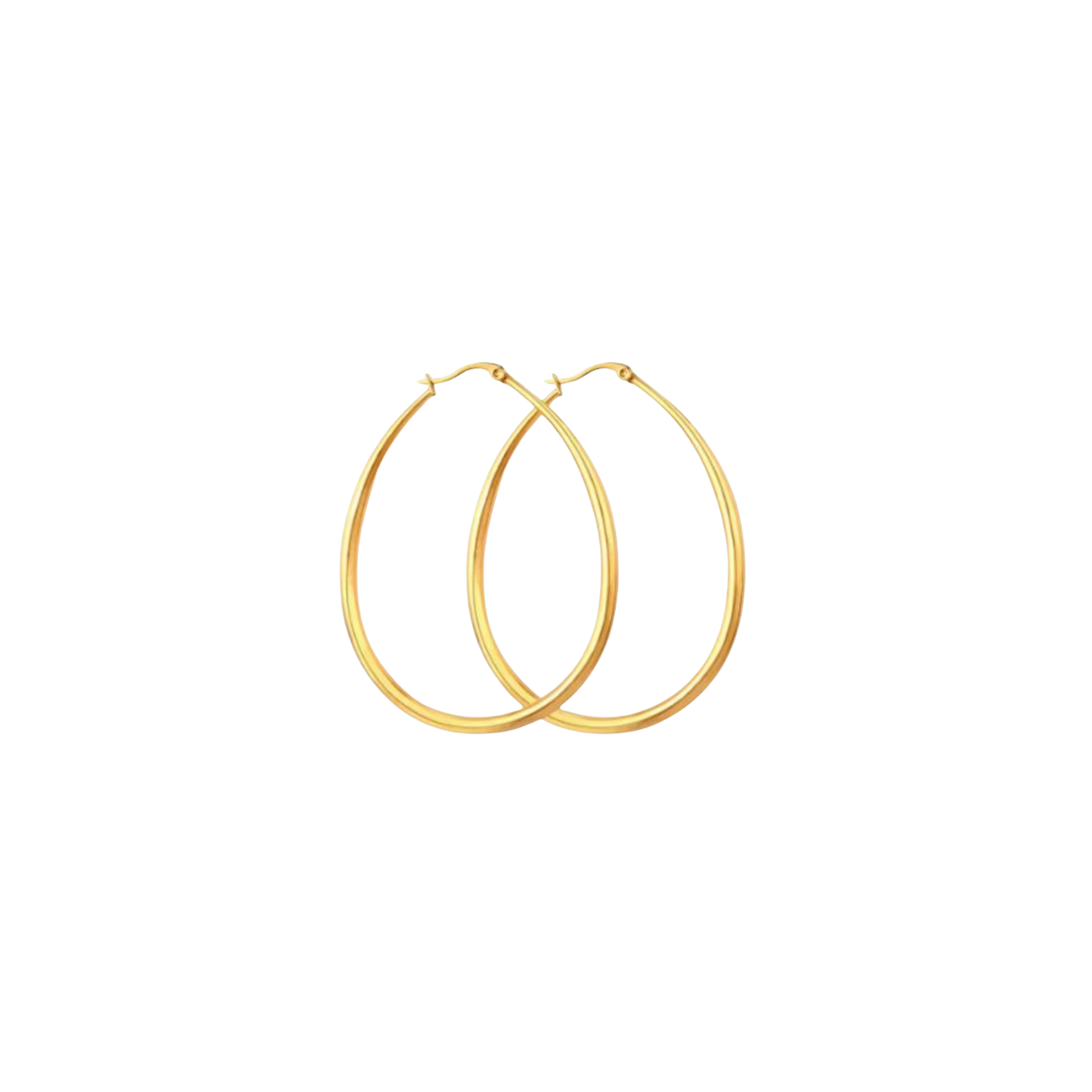 Waterdrop Hoop Earrings