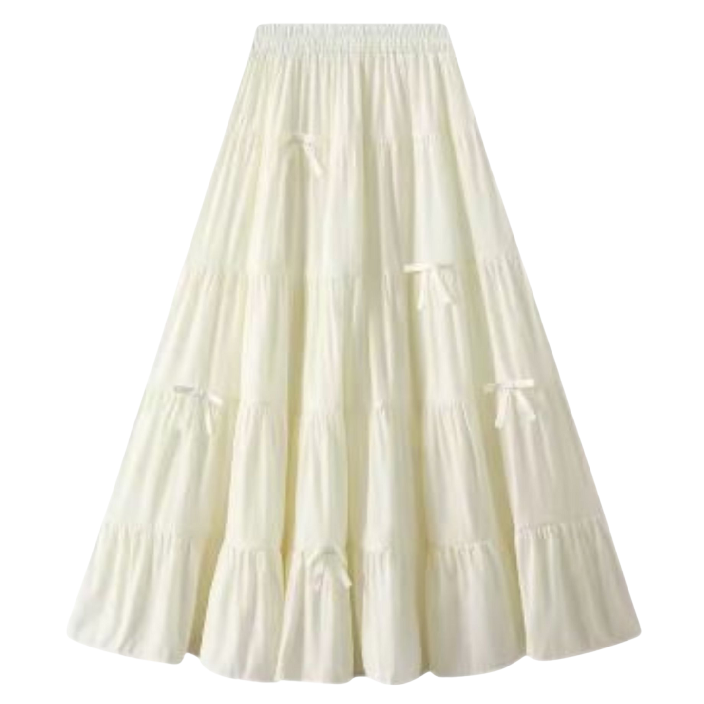 Elsie Bow Maxi Skirt