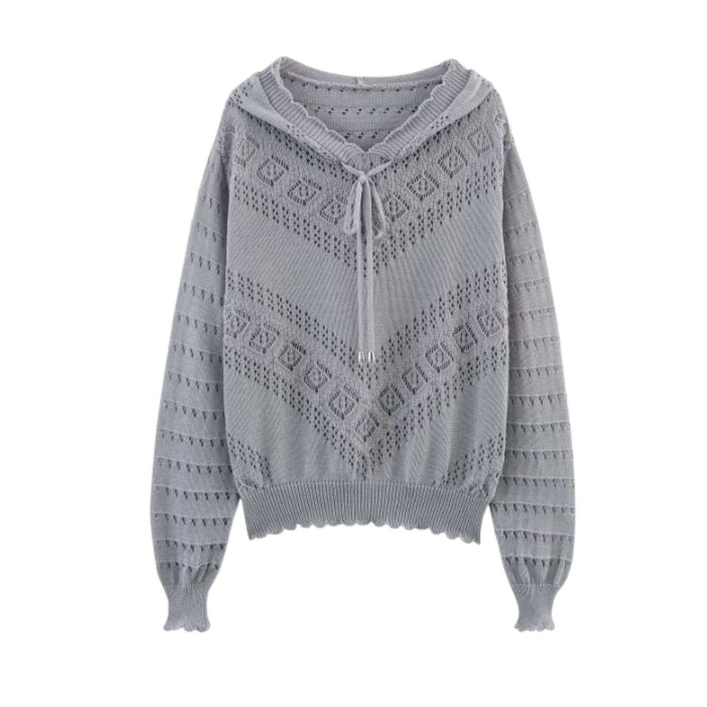 Eyelet Pullover