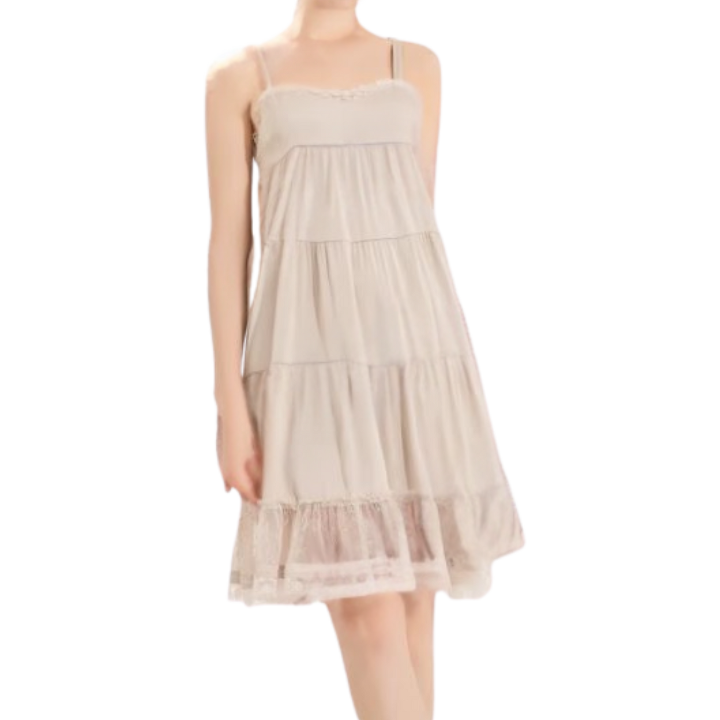 Rosé Reverie Midi Dress