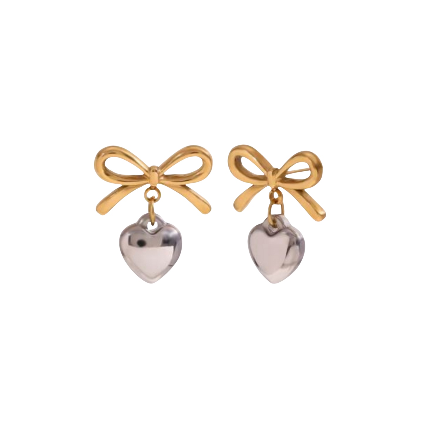 Sweetheart Bow Earrings