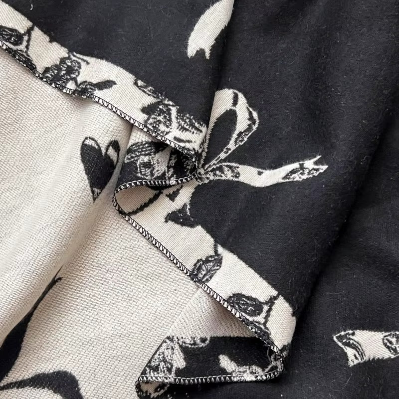 Heart-Kissed Bow Wrap