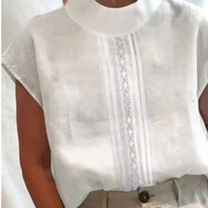 Coralie Cotton-Linen Tops