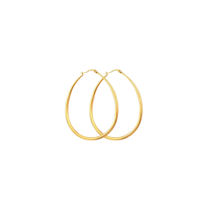 Waterdrop Hoop Earrings