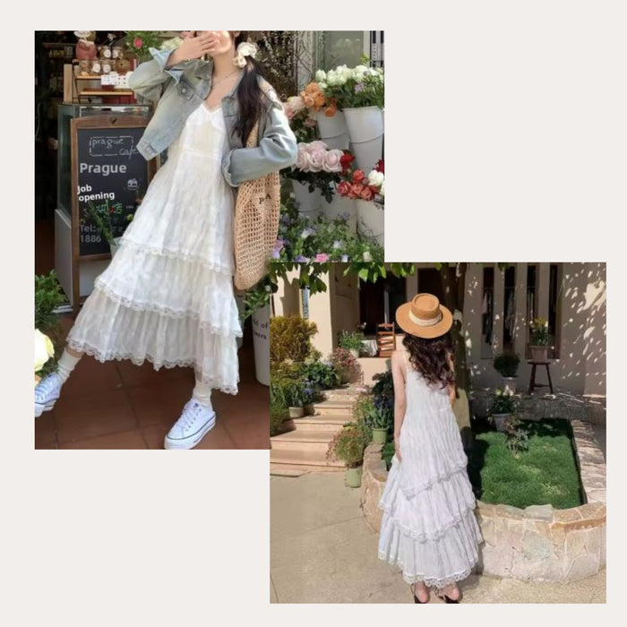 Lily Lace Midi Dress