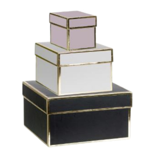 Square With Gold Trim