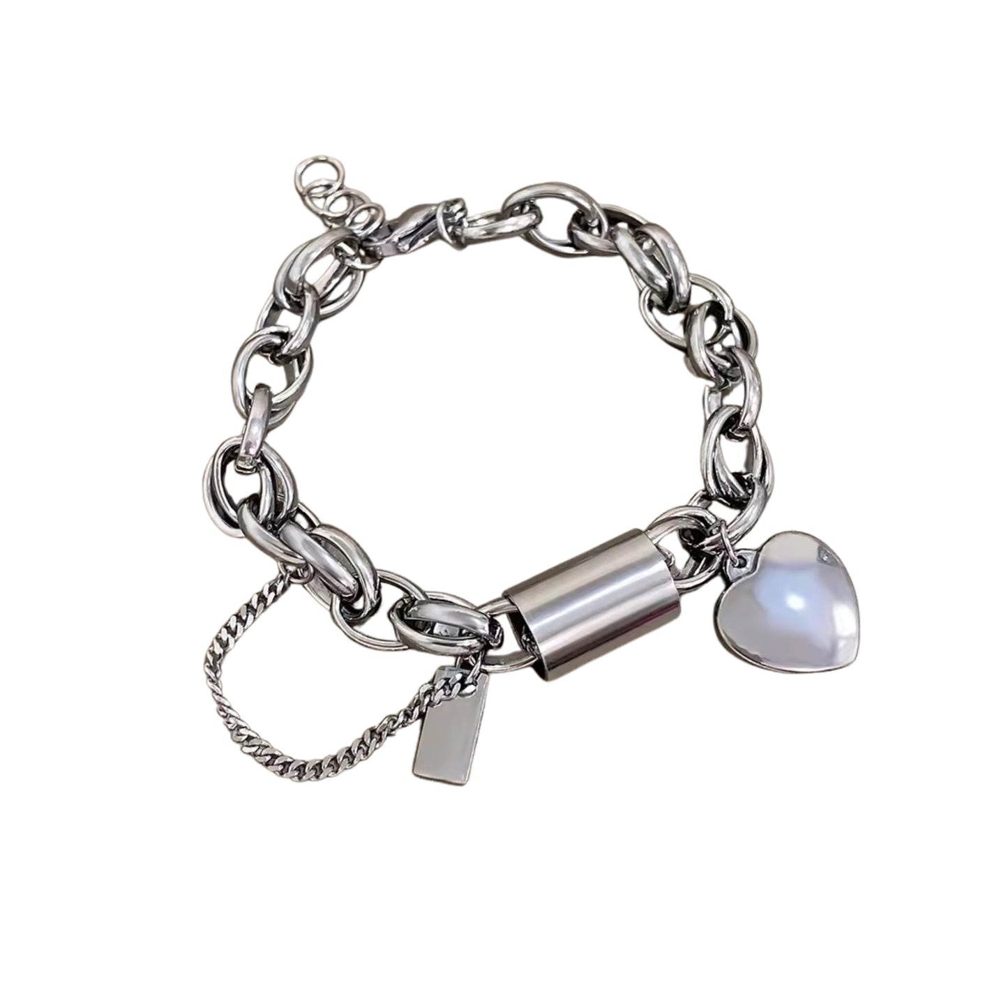 Barre and Chain Bracelet