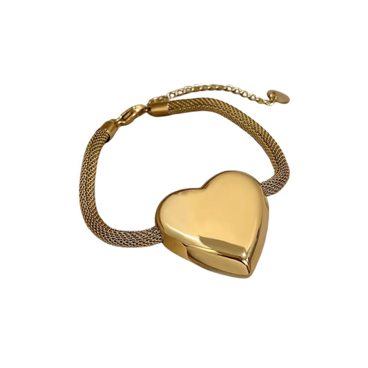Heart Of Gold Bracelet