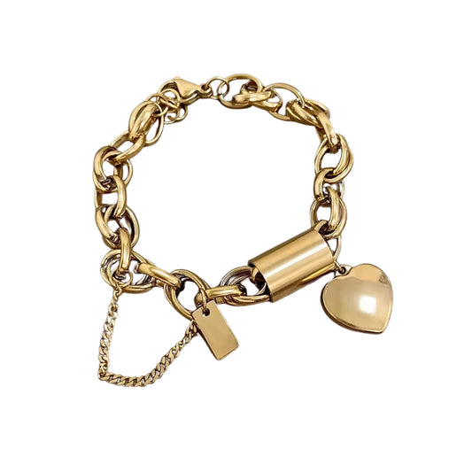 Barre and Chain Bracelet