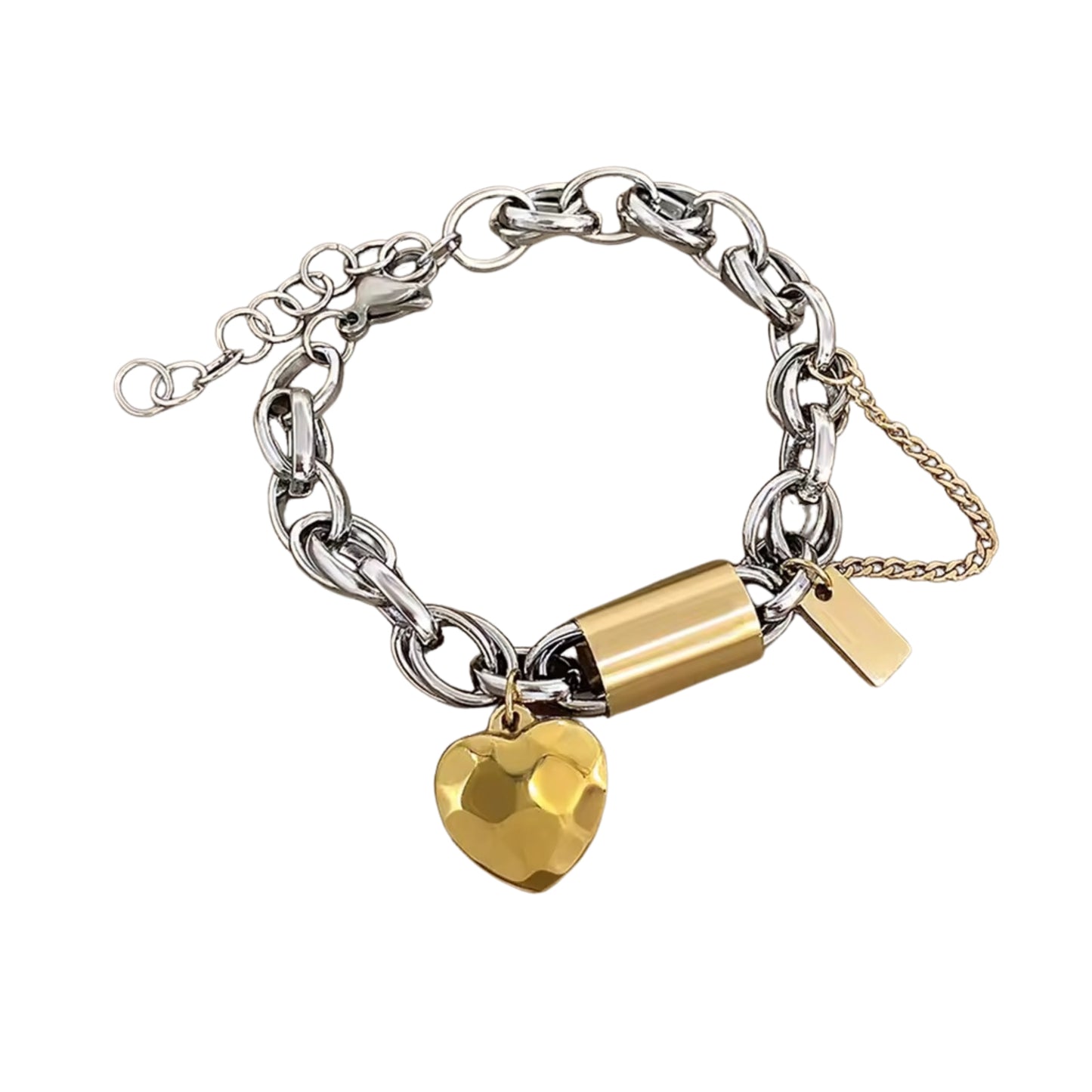 Barre and Chain Bracelet