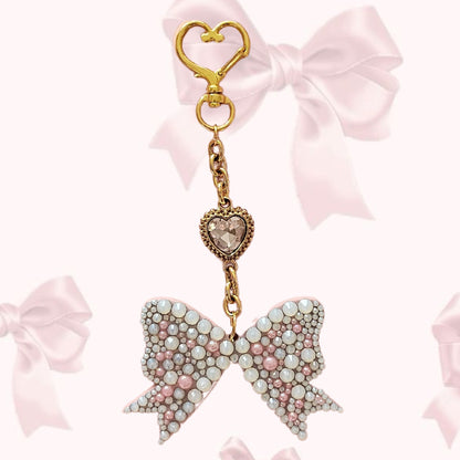 Bow and Crystal Heart