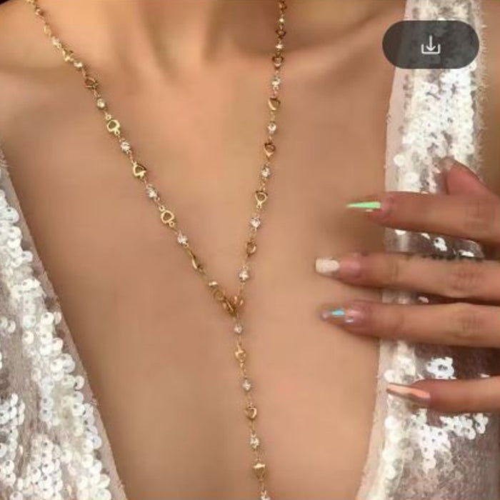 Luna Long Chain Necklace