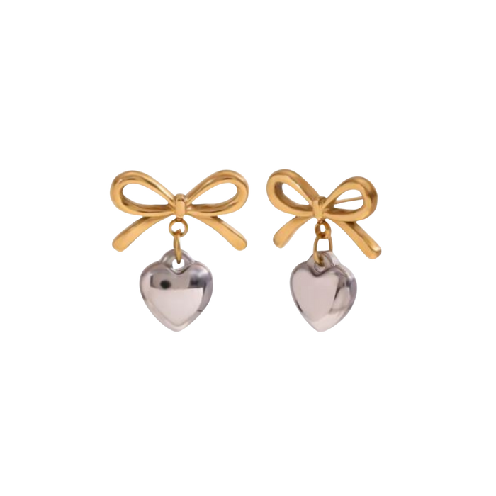 Sweetheart Bow Earrings