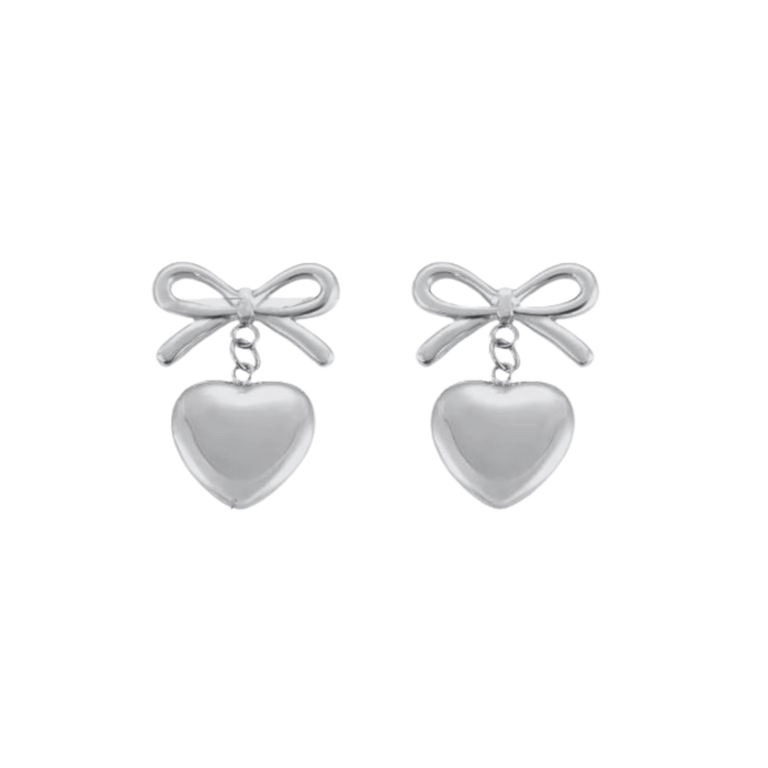 Sweetheart Bow Earrings