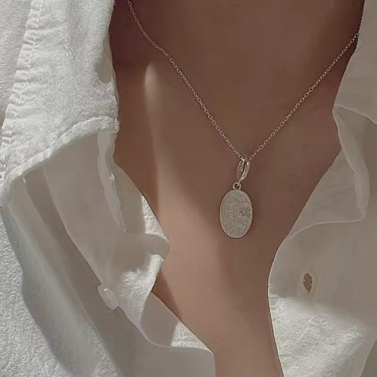 Embossed Bloom Necklace