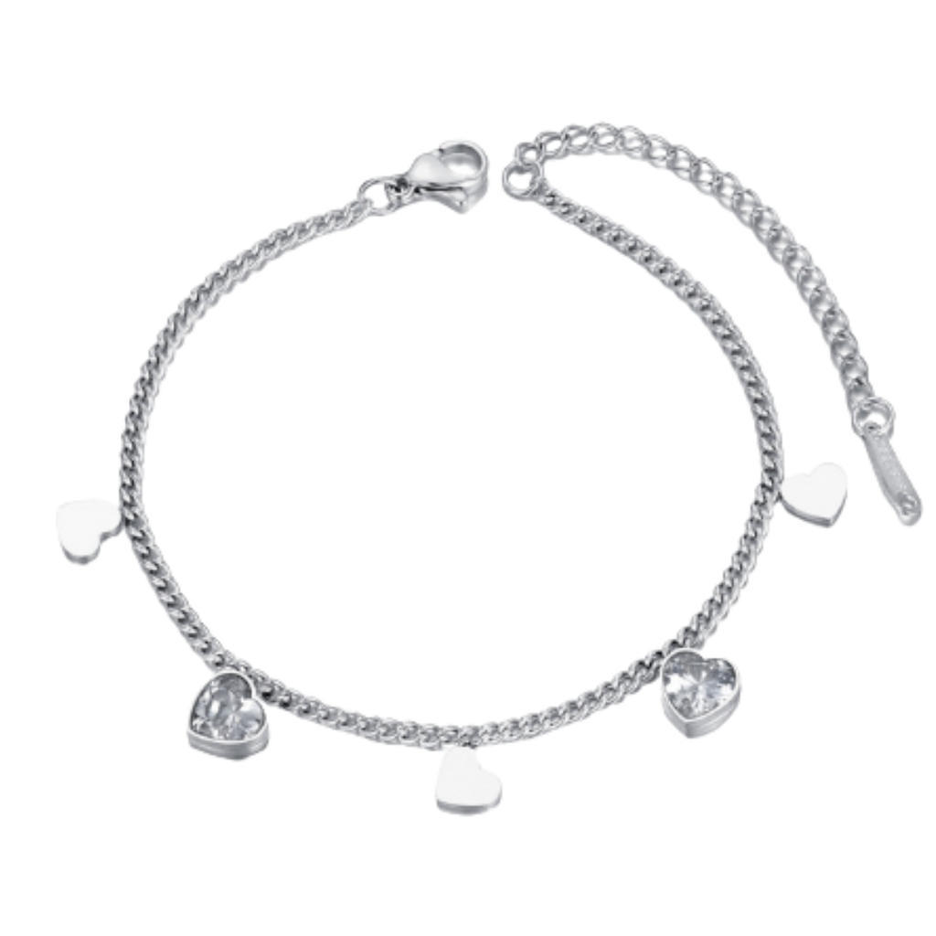 Crystal Heart Charm